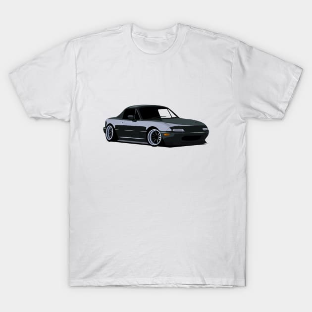 Mazda Miata T-Shirt by TheArchitectsGarage